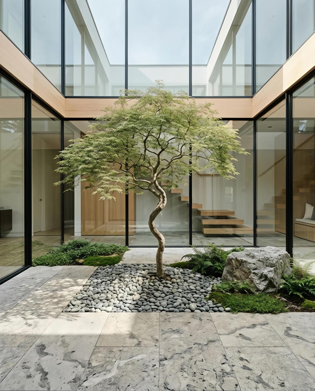 ANAVYN Villa Courtyard